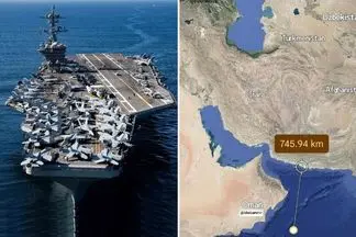 مشخصات باورنکردنی ناو آبراهام لینکلن؛ ترامپ سلطان دریا را به پشت مرزهای ما رساند