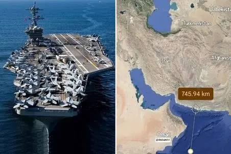 مشخصات باورنکردنی ناو آبراهام لینکلن؛ ترامپ سلطان دریا را به پشت مرزهای ما رساند