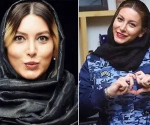 چهره خیلییی بُرنز "فریبا نادری" واسه عید؛ خانم بازیگر شنگول هایده میخونه! 