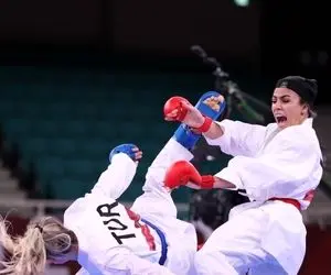 برد لحظه آخری سارا بهمنیار مقابل حریف ترکیه‌ای در المپیک