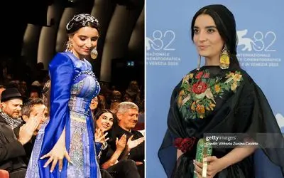 تلاش های فائزه راد برای انتقال پیام و درخشش در فستیوال ونیز با موفقیت مواجه شد