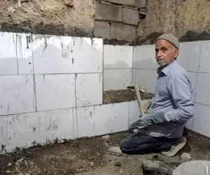 آواز جگرسوز؛ بنایی که حنجرشو خدا بوسید نبسته ام به کس دل میخونه آجر میچینه مچاله میشی