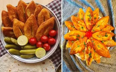 طرز تهیه کوکو سیب زمینی شیرازی / یه غذای فوق العاده خوشمزه که کم کالری هم هست