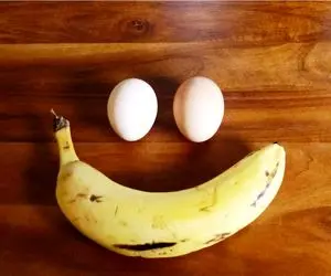 آموزش آشپزی؛ صبحانه 5 دقیقه ای با یه دونه موز و دو تا تخم مرغ