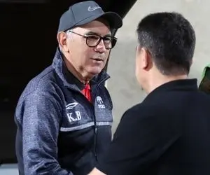 سرمربی تراکتور تبریز: نیمه دوم امیدوارم کرد