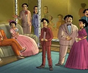 بازی فکری؛ دید ابر انسانی میخواد پیدا کردن خون آشام مهمونی اشرافی قصر پادشاه