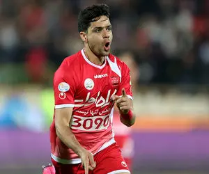  گل چهارم پرسپولیس به گوا توسط کامیابی نیا + (ویدئو)