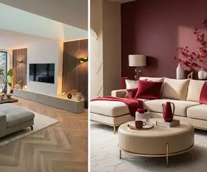 دکوراسیون واسه خونه خیلی کوچیک / مبل و پرده و سیو باکس و همه چی رو گفتم حال کنی