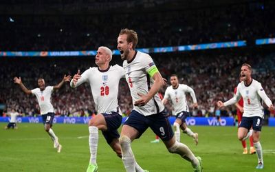 صعود تیم ملی فوتبال انگلیس به فینال رقابت‌های جام ملت‌های اروپا
