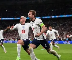 صعود تیم ملی فوتبال انگلیس به فینال رقابت‌های جام ملت‌های اروپا