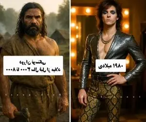 سفر در زمان؛ استاندار زیبایی مردان از نظر اندامو لباس از 8000 سال قبل میلاد تا به حال