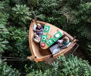 عجیب ترین رستوران ها؛ اگه پولت زیادی کرده رفتی تایلند رستوران تری پودینگ از دست نده