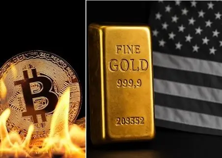 اقتصاد آمریکا قدرتش را به رخ کشید؛ طلا و بیت کوین سنگین ریختند!