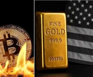 اقتصاد آمریکا قدرتش را به رخ کشید؛ طلا و بیت کوین سنگین ریختند!
