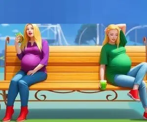 تست هوش تصویری| کدام خانم واقعا باردار است؟