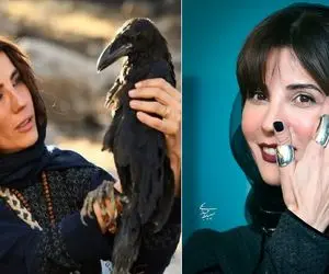 بیوگرافی سارا بهرامی و رابطه عشقولانه کلاغ سیاه/ ملکه فجری که درش نمیگنجه نقش معتاد
