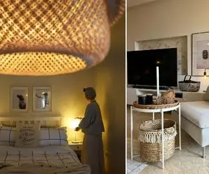 دکوراسیون خانه 140 متری مدرن و بوهو / طرحی که این خانوم واسه خونش داده هیجا نیست