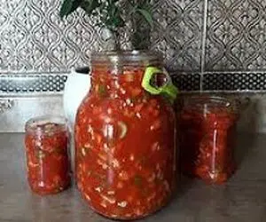 طرز تهیه سالاد ترشی مشهدی یا ترشی آب گوجه مشهدی