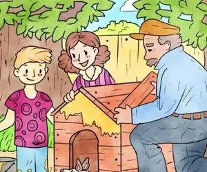 بازی فکری؛ تو 5 ثانیه یک پروانه، یک اردک، یک خفاش و یک حلزون پیدا کنید!