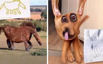 عجایب خلق شده؛ اگر نقاشی بچه ها به واقعیت تبدیل میشد این شکلی بود، خداروشکر نشد...