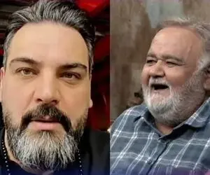ببینید| خداحافظی دیدنی "احسان علیخانی" با مرحوم  اکبر عبدی