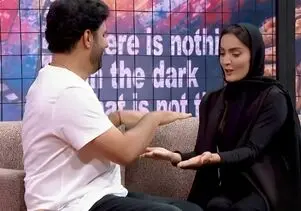 درجام مهیار حسن با لمس دست السا فیروز آذر در "نون بیار کباب ببر" توقیف شد