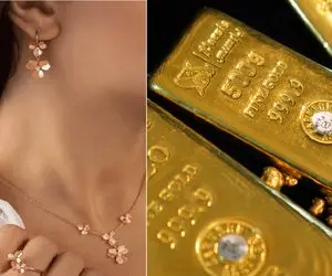 قیمت طلا امروز دوشنبه 12 آذر / بازار طلا با ریزش سنگین رو به رو شد