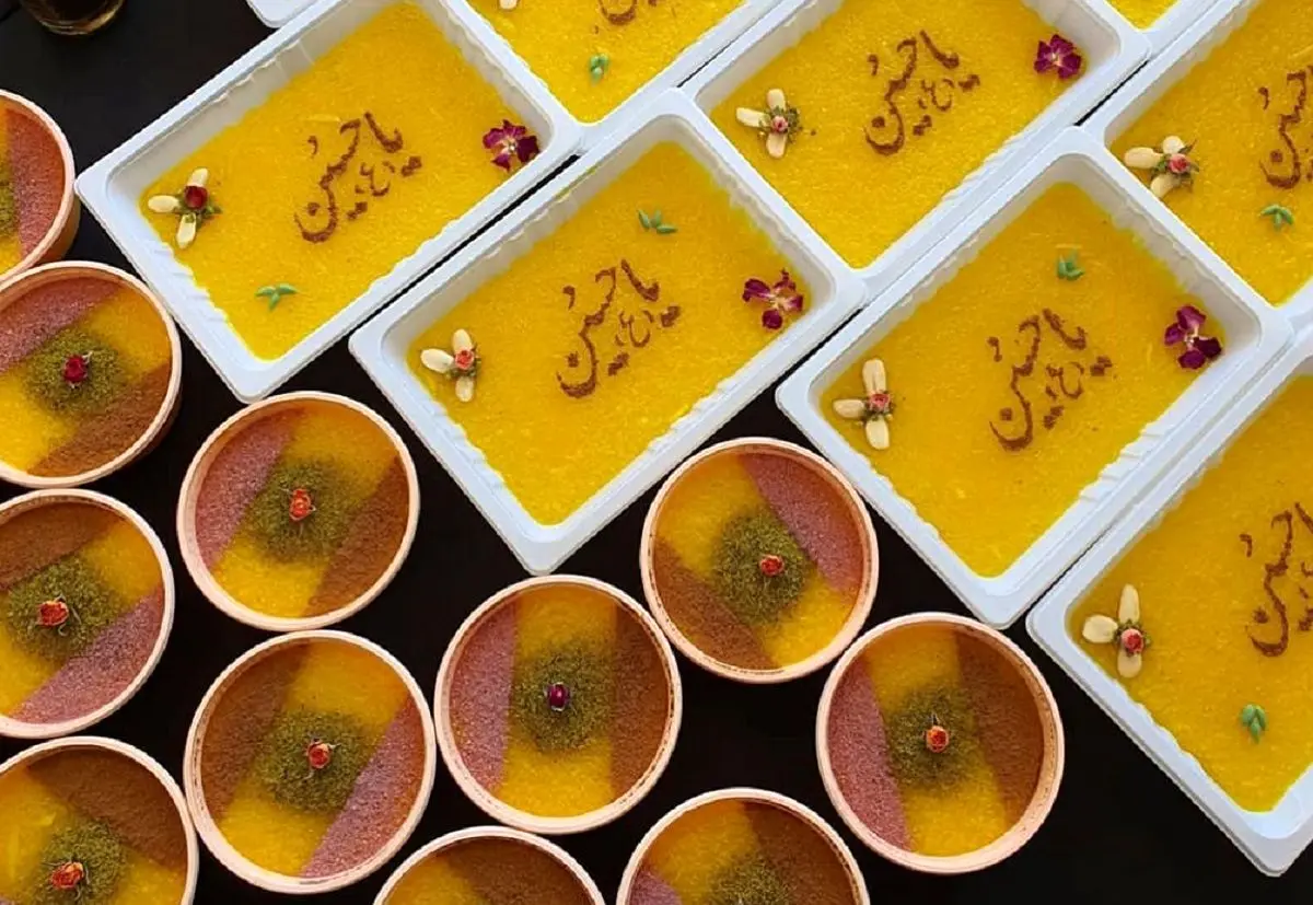 طرز تهیه شله زرد نذری برای ۵۰ نفر / نذر ماه محرم امسال رو با این دستور عالی ادا کن