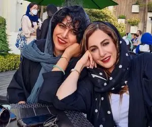 "رقص و عشوه شقایق دهقان" برای دوستش با آهنگ هایده !+فیلم