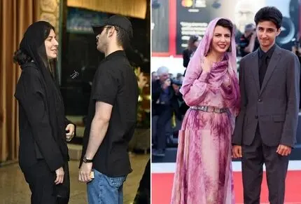 لیلا حاتمی از فوت مادرش غمگین نشد؛ ژست گرفتن در مراسم ختم برای ثبت عکس های شیک و خاص