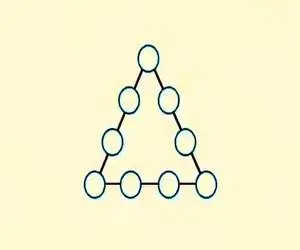 بازی فکری؛ 1 درصد افراد تونستن معادله مثلث و اعداد رو حل کنن از بس هوش میخواد