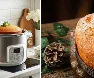 طرز تهیه کیک ساده بدون فر / خیلی راحت یه کیک خوش طعم با پف زیاد بپزید