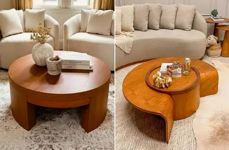 دکوراسیون لاکچری با ترکیب میز چوبی و این سبک مبلمان/بهترین گزینه‌ ها برای میزهای چوبی 