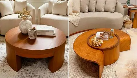 دکوراسیون لاکچری با ترکیب میز چوبی و این سبک مبلمان/بهترین گزینه‌ ها برای میزهای چوبی 