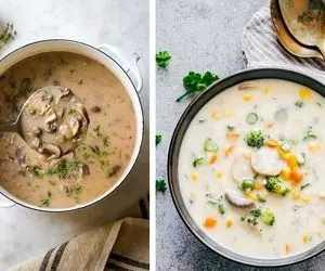 طرز تهیه سوپ شیر رستورانی با بهترین روش / هوای خنک پاییز با این سوپ عالی دلچسب میشه