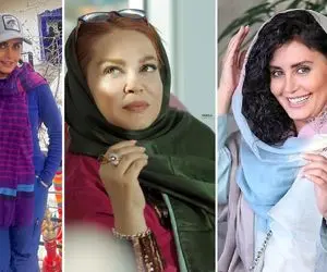 "الناز شاکردوست" در مسیر صعود به قله؛ یکم بهاره ازش یاد بگیره! +عکس