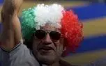 آواز شادی؛ خوش رقصی پرچم غول آسای ایران کف لس آنجلس/ ترامپ ادا احترام کرد