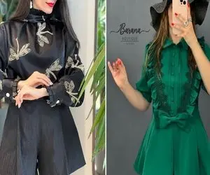 به عنوان یه خانوم باید حداقل یکی از این شومیزا الان تو کمدت باشه / ترندای خفن امسال