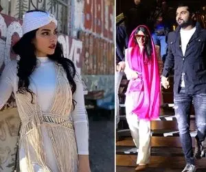 "سینا مهراد" آبجیه مدلشو آورد تو جمع تا مرکز توجهات باشه؛ ژن خوشگل یعنی خاندان سهیلی!