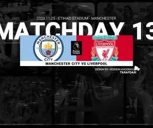 ترکیب رسمی منچسترسیتی - لیورپول