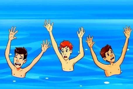 بازی فکری؛ اگه باید مغزتو رو ربات های ناسا کپی پیست کنن بگو کدوم از شناگرا آدم نیست