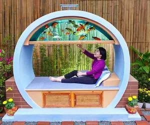 ابلهانه های جذاب؛ آکواریوم رویایی وسط پذیرایی که حس دیدنش وسط پذیرایی دل رو می بره