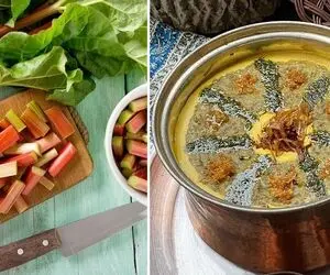 طرز تهیه آش ریواس / آش خوشمزه بهاری رو اینجوری بپزی از خوردنش سیر نمیشی