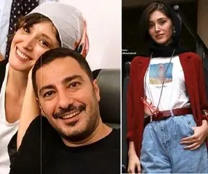 وقتی فرشته حسینی بعد اون جریان همه لباساش گشت لازمن؛ خانوم کنار نوید انگاری رو ابراس!