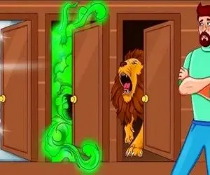 بازی فکری؛ تسلا تو زمان سفر کرد که جواب این معما رو بدونه تو اگه بلدی بگو کدوم در امن