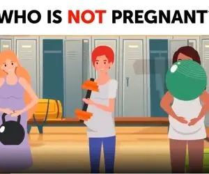 هوش تصویری؛ اگه تیزی و خدای هوش بگو کدوم از این تو دل بروهای جذاب باردار نیست؟