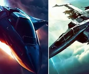 شبیه سازی خفن هوش مصنوعی از هواپیماهای جنگنده در آینده؛ مخوف تر با سلاح هایی عجیب!