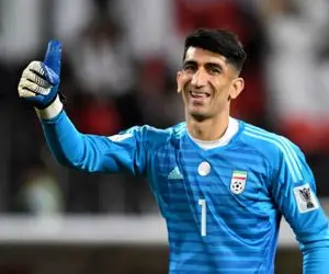 (عکس) ملاقات مهمان ویژه از بیرانوند!