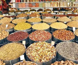 قیمت انواع  آجیل و خشکبار امروز پنج شنبه 8 مهر