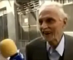 سوتی خندان؛ پیرمرد پرحاشیه دیلی دار با بله گفتناش مجری رو روانی میکنه / روده بر میشی